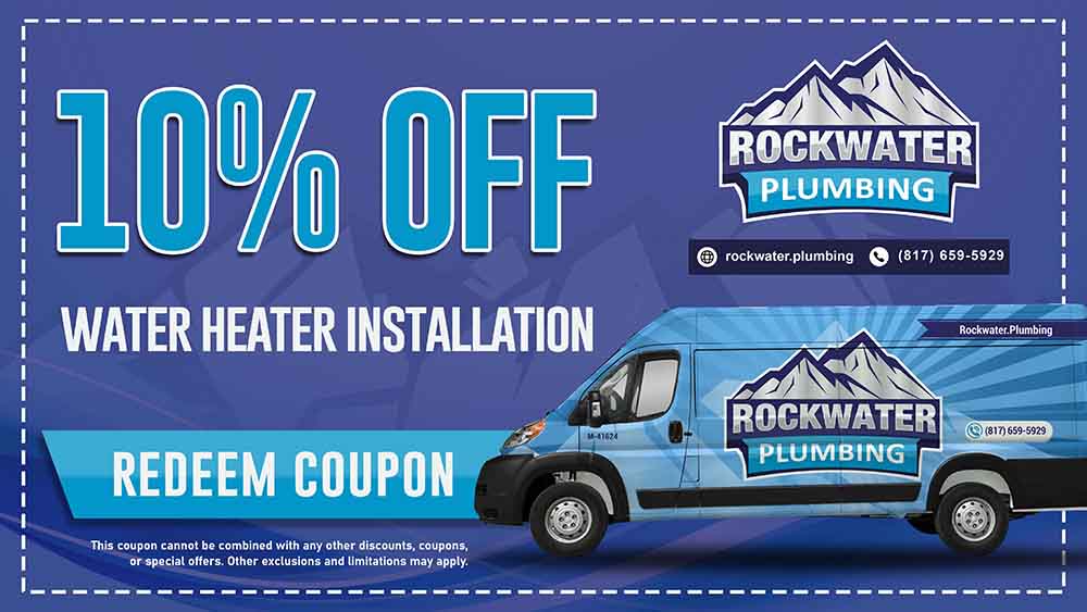 Water Heater Installation Discount Coupon in Dallas-Forth Worth, TX