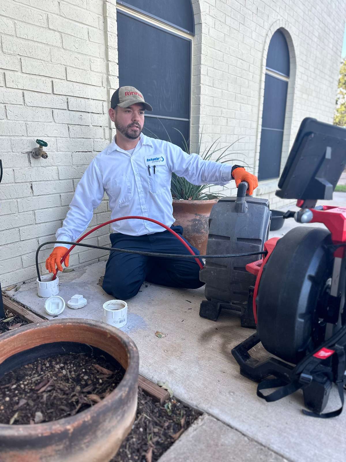 Camera inspection and sewer machine