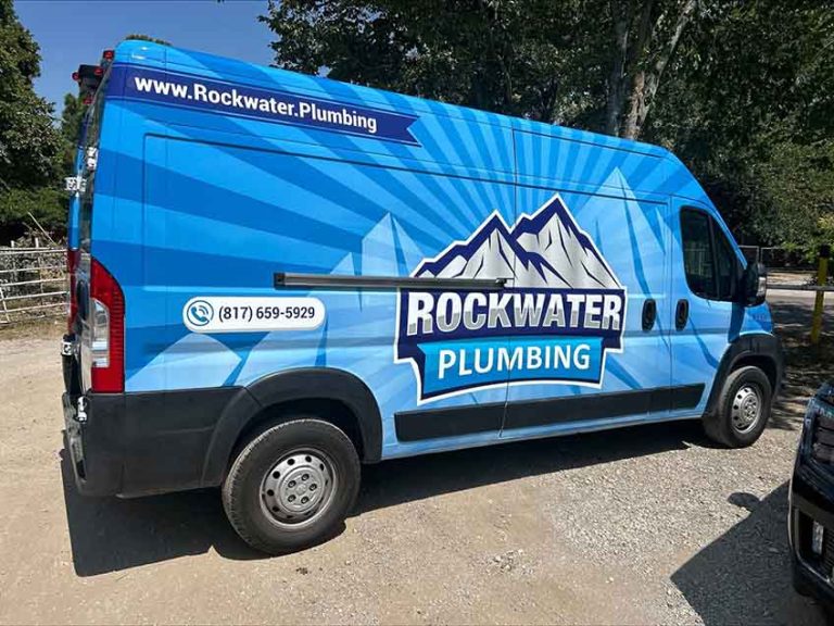 Reliable Plumbing Service Van