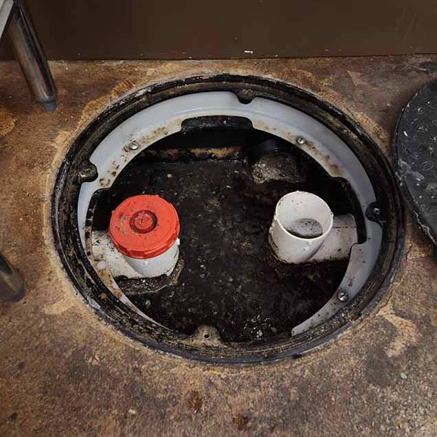 Sump pump repair